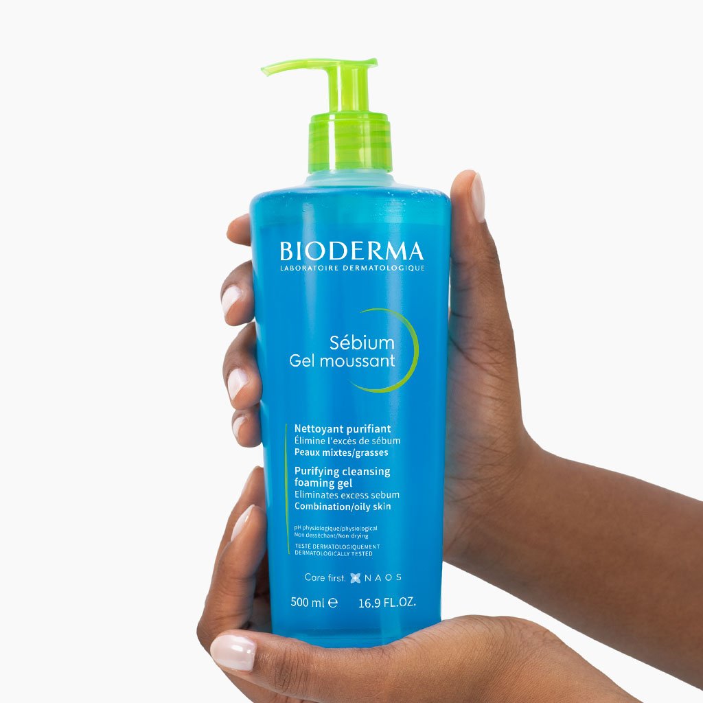Bioderma Sebium Gel moussant Purifying cleansing foaming gel Combination to oily skin