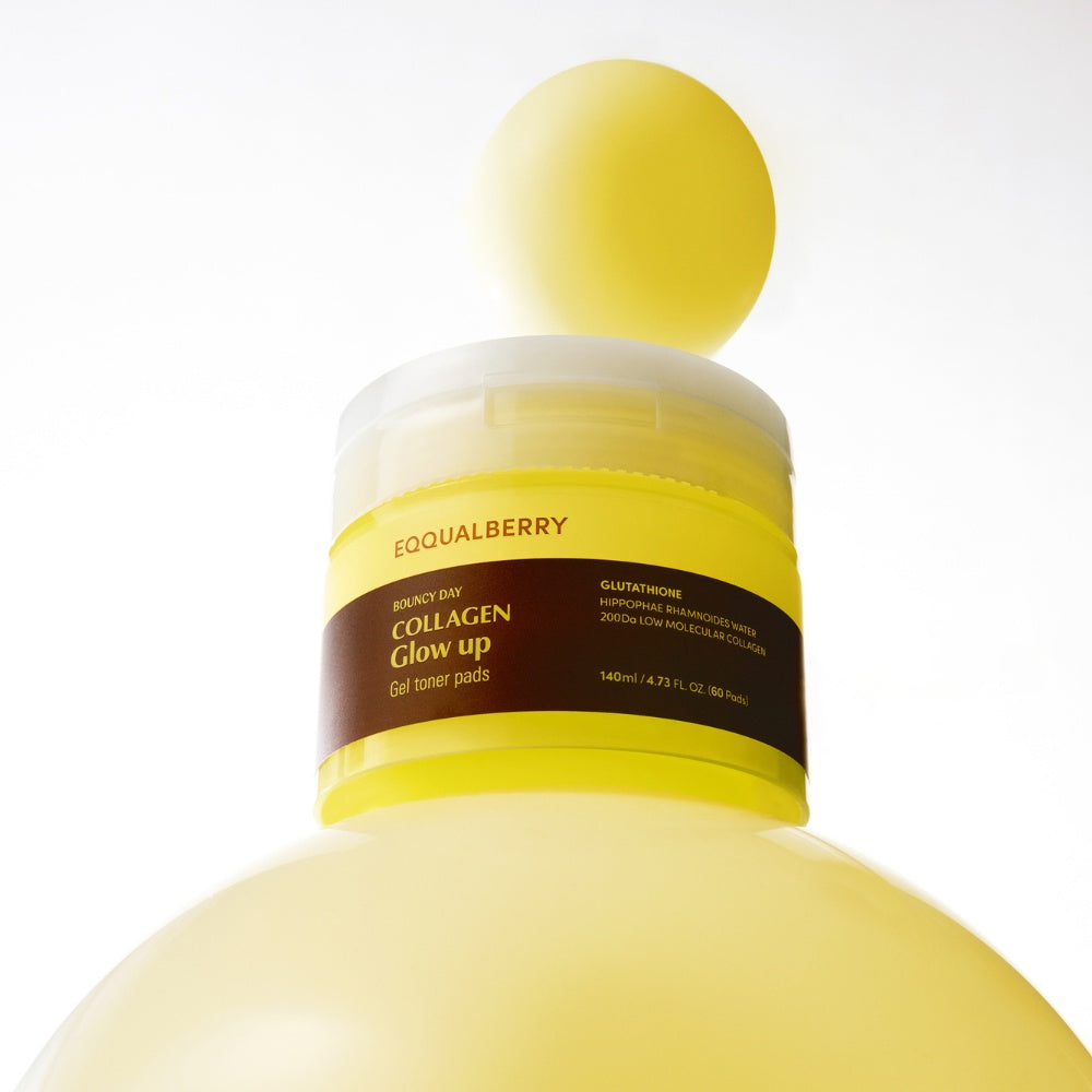 Collagen Glow Up Gel Toner Pads-EQQUALBERRY-HBYTALA