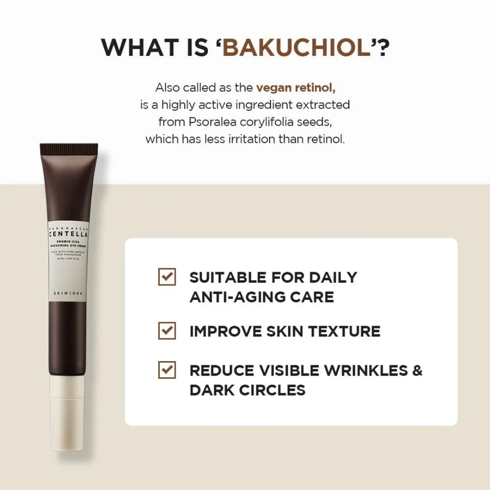 Centella Madagascar Probio-Cica Bakuchiol Eye Cream 20ml