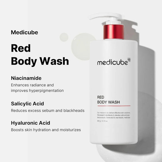 RED ACNE BODY WASH 400 ML