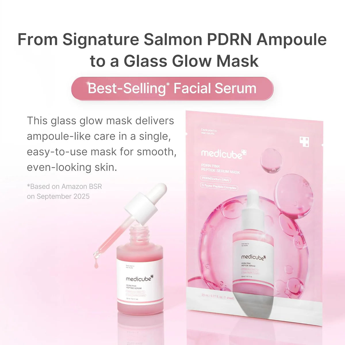 PDRN Pink Peptide Serum Mask