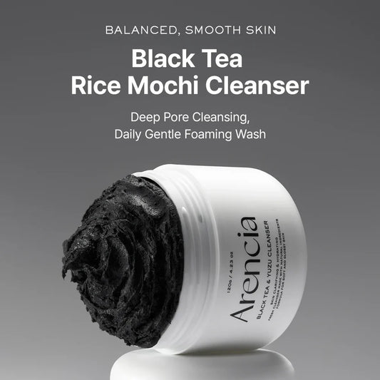 Black Tea Rice Mochi Cleanser
