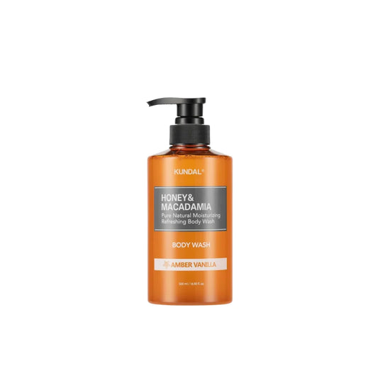 HONEY & MACADAMIA PURE BODY WASH (Amber Vanilla)