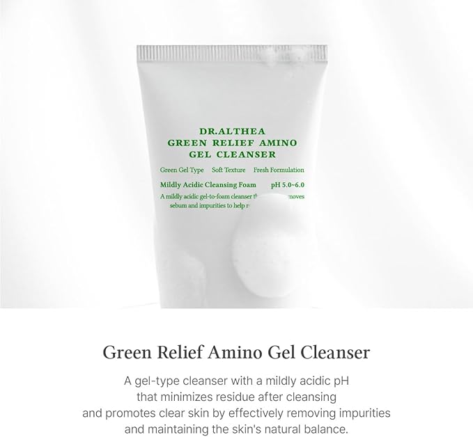 Dr Althea Green Relief Amino Gel Cleanser