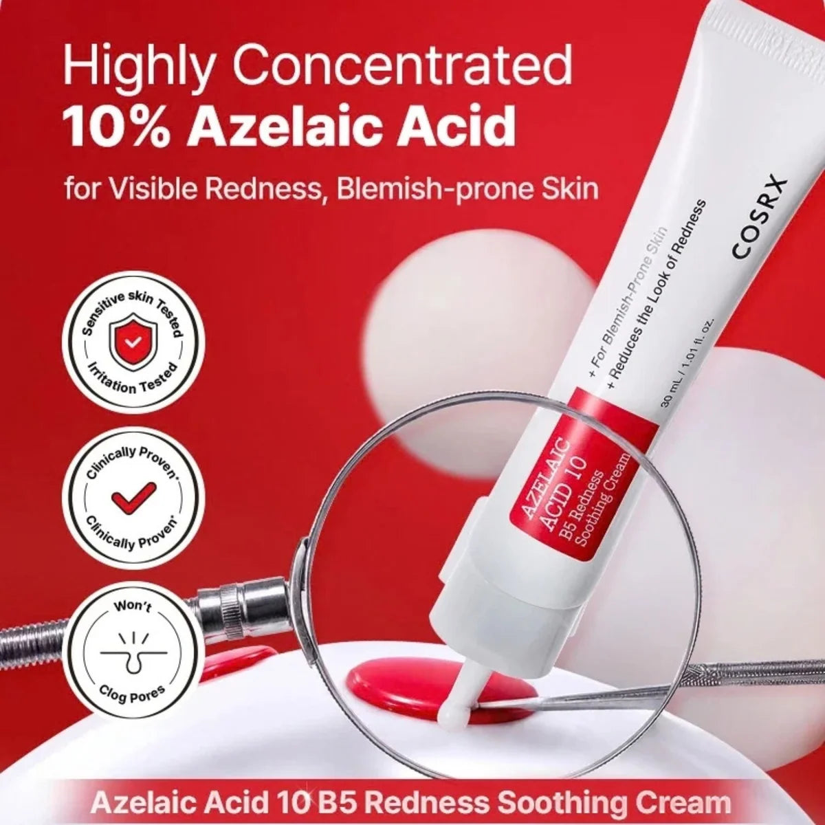 Azelaic Acid 10 B5 Redness Soothing Cream