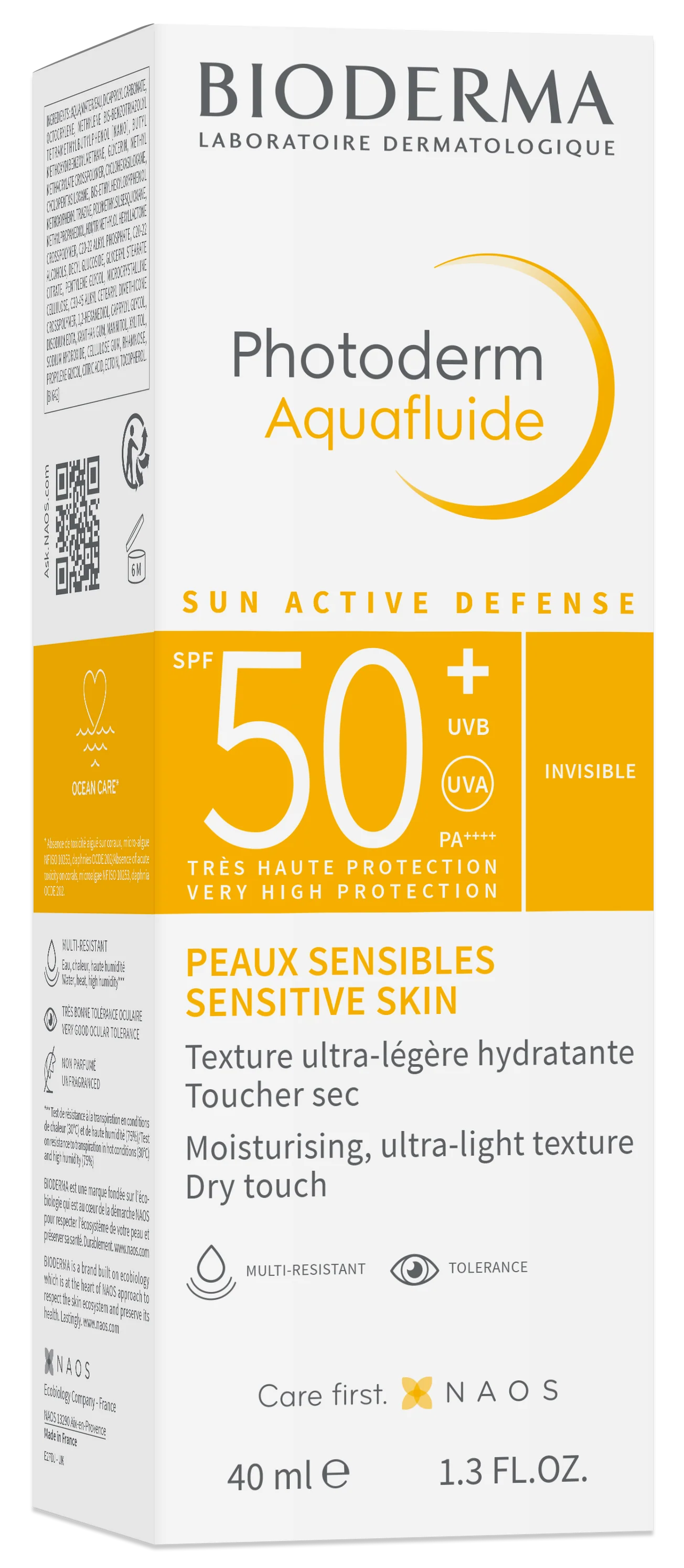 Bioderma Photoderm MAX Aquafluide SPF 50+ Dry touch - INVISIBLE 40ML