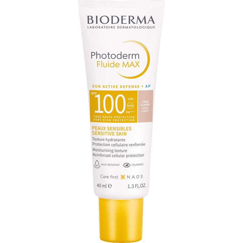 Bioderma Photoderm fluide max SPF 100 Très Claire Tintée 40 ML