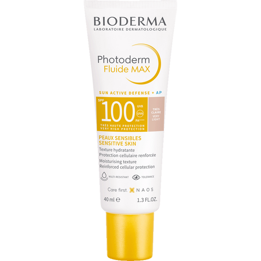 Bioderma Photoderm fluide max SPF 100 Très Claire Tintée 40 ML