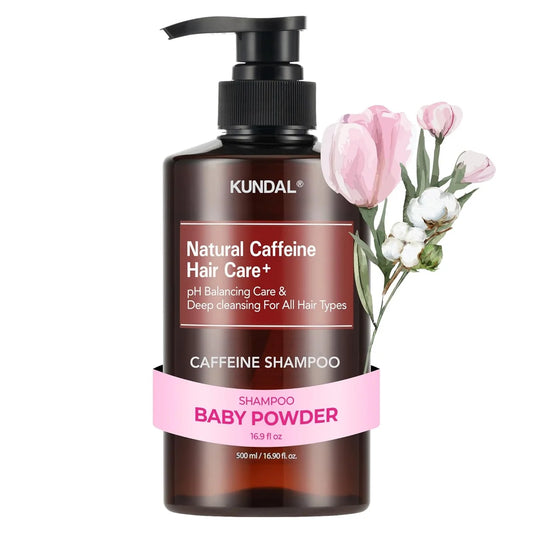 Caffeine Shampoo BABY POWDER 500ML
