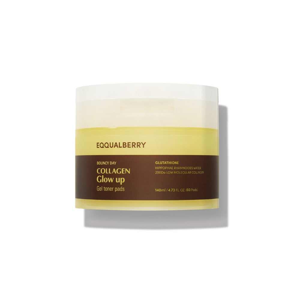 Collagen Glow Up Gel Toner Pads-EQQUALBERRY-HBYTALA