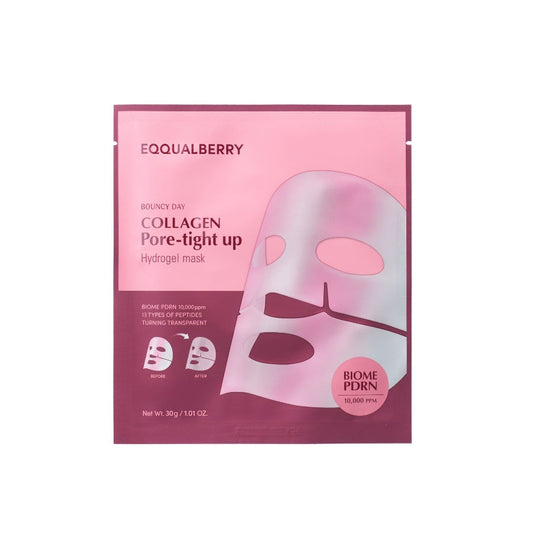 Collagen Pore-Tight Up Hydrogel Mask - Pack of 4 masks-EQQUALBERRY-HBYTALA