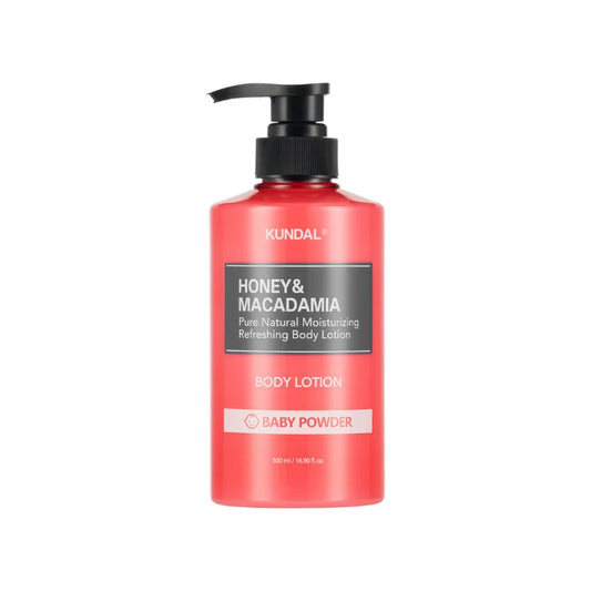Honey & Macadamia Pure Body Lotion - 500ml - Baby Powder