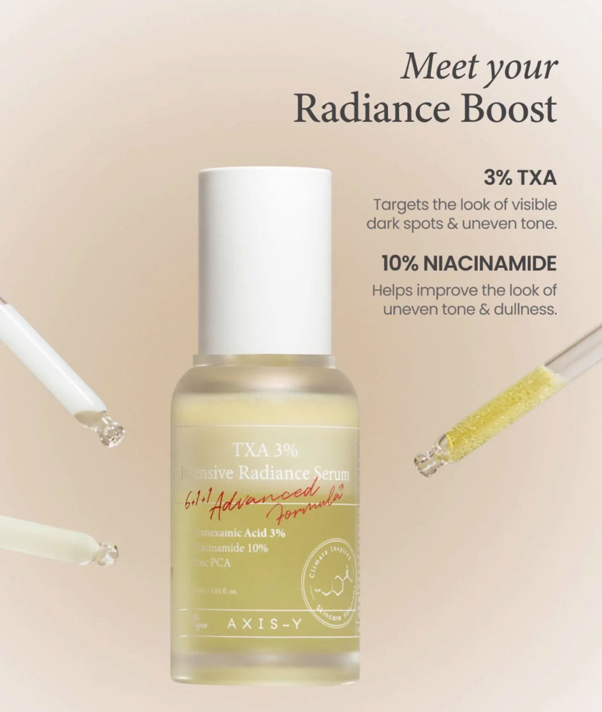 AXIS Y - TXA 3% Intensive Radiance Serum