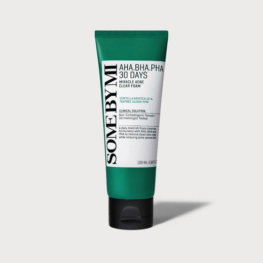 Some by mi AHA-BHA-PHA 30 DAYS MIRACLE ACNE CLEAR FOAM 100 ML