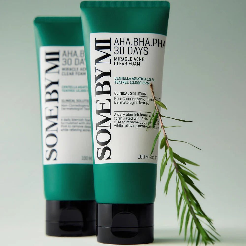 Some by mi AHA-BHA-PHA 30 DAYS MIRACLE ACNE CLEAR FOAM 100 ML