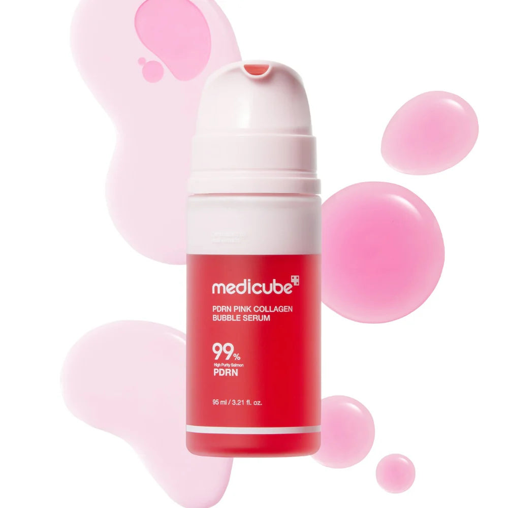 PDRN PINK COLLAGEN BUBBLE SERUM 95 MLe