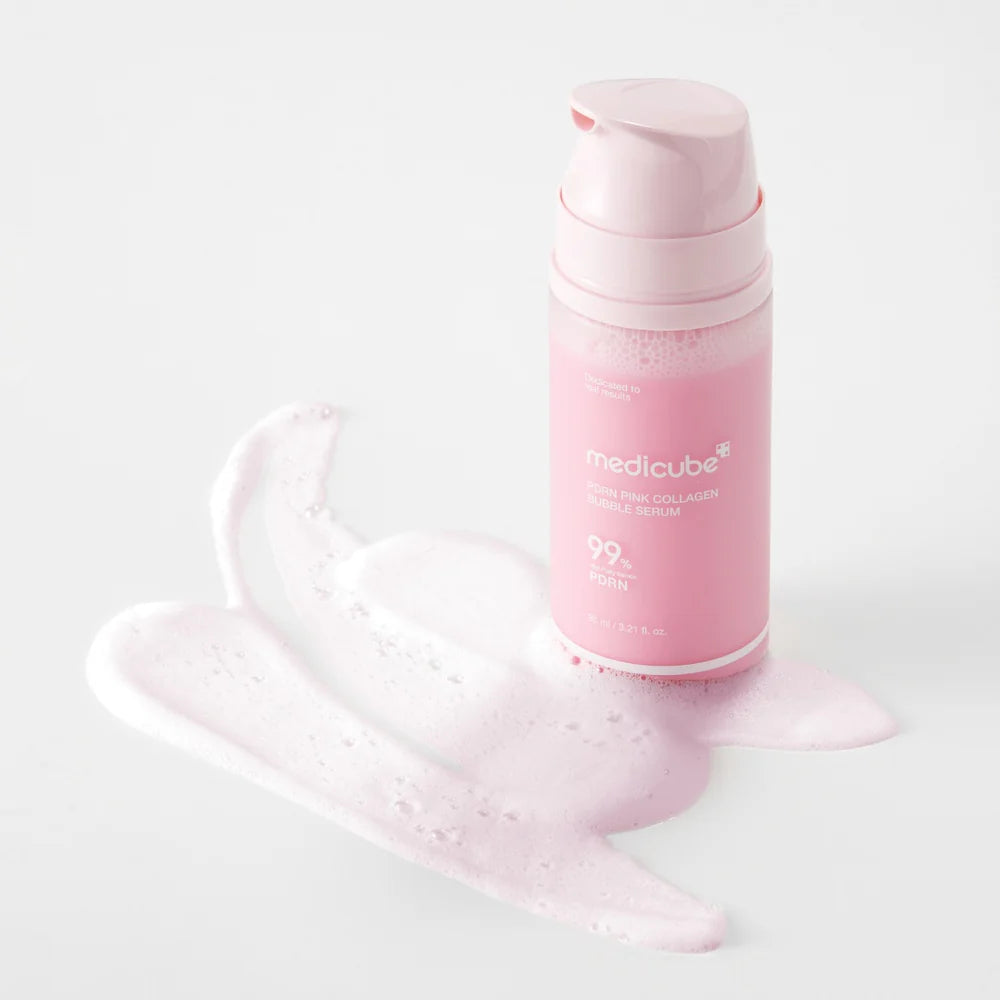 PDRN PINK COLLAGEN BUBBLE SERUM 95 MLe