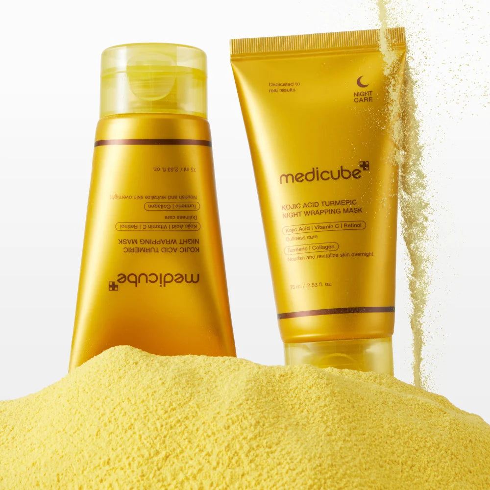 KOJIC ACID TURMERIC NIGHT WRAPPING MASK 75 ML