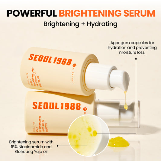SEOUL 1988 Glow Serum : Niacinamide 15% + Yuja