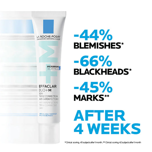 La Roche-Posay
EFFACLAR DUO+M 40ML FOR ACNE PRONE SKIN