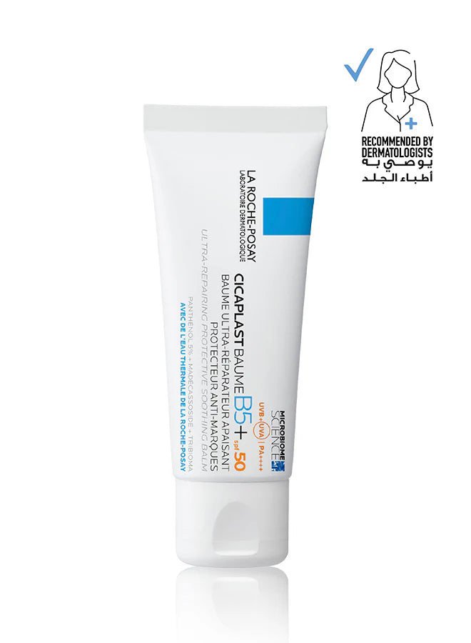 La Roche-Posay
LA ROCHE-POSAY CICAPLAST BAUME B5+ SPF 50: SOOTHING REPAIRING BALM FOR DRY, IRRITATED, & SUN-EXPOSED SKIN 40ML