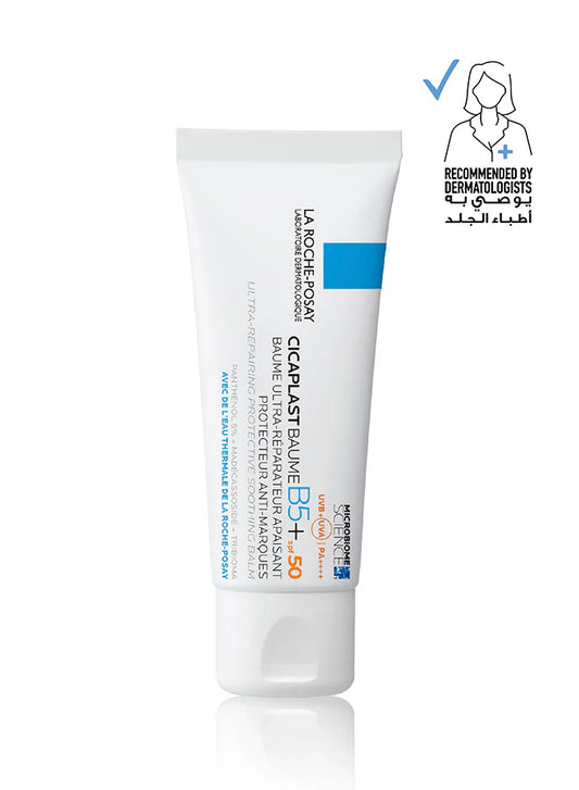 La Roche-Posay
LA ROCHE-POSAY CICAPLAST BAUME B5+ SPF 50: SOOTHING REPAIRING BALM FOR DRY, IRRITATED, & SUN-EXPOSED SKIN 40ML