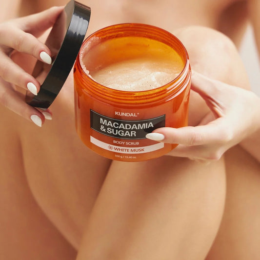 KUNDAL Macadamia & Sugar Body Scrub - 550g