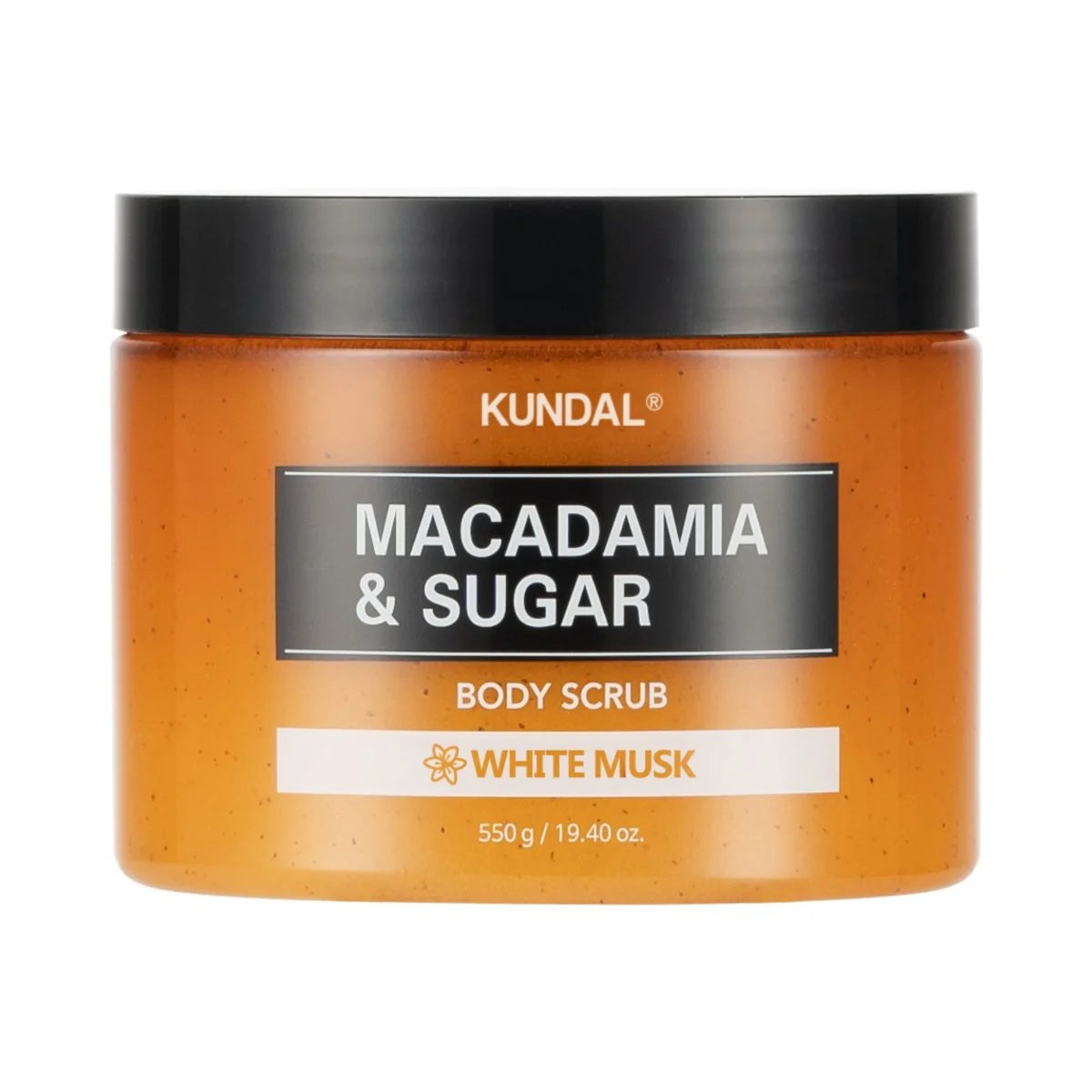 KUNDAL Macadamia & Sugar Body Scrub - 550g