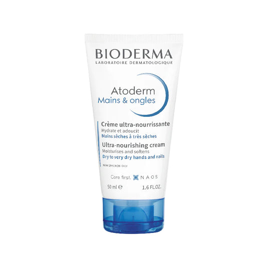 Bioderma Atoderm Mains & ongles Ultra repairing soothing cream - Normal to dry hands nail 50ML