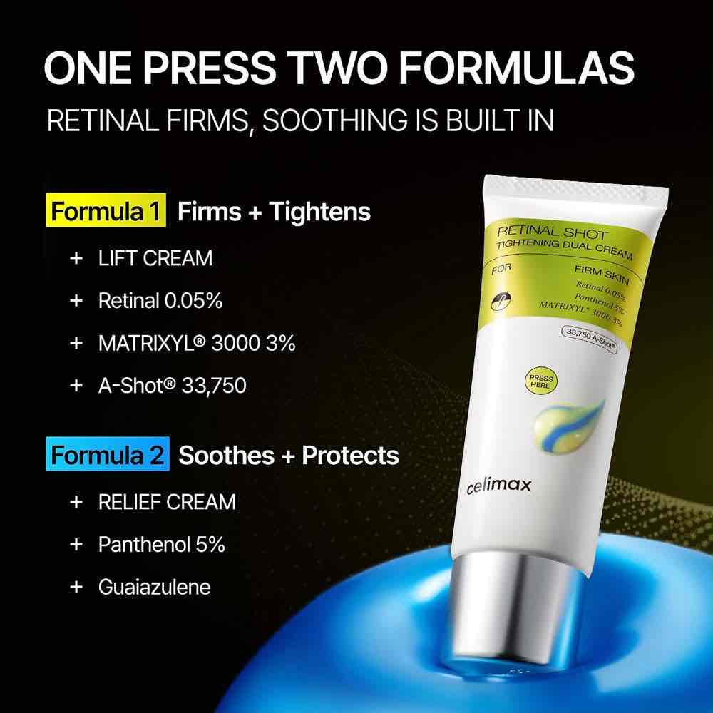 CELIMAX Retinal Shot Tightening Dual Cream